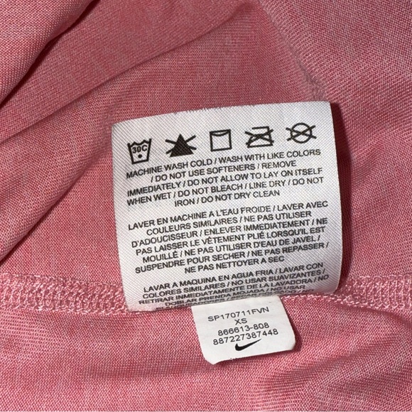 Nike Women's Racerback Pink Tank Top Size XS - Picture 5 of 6